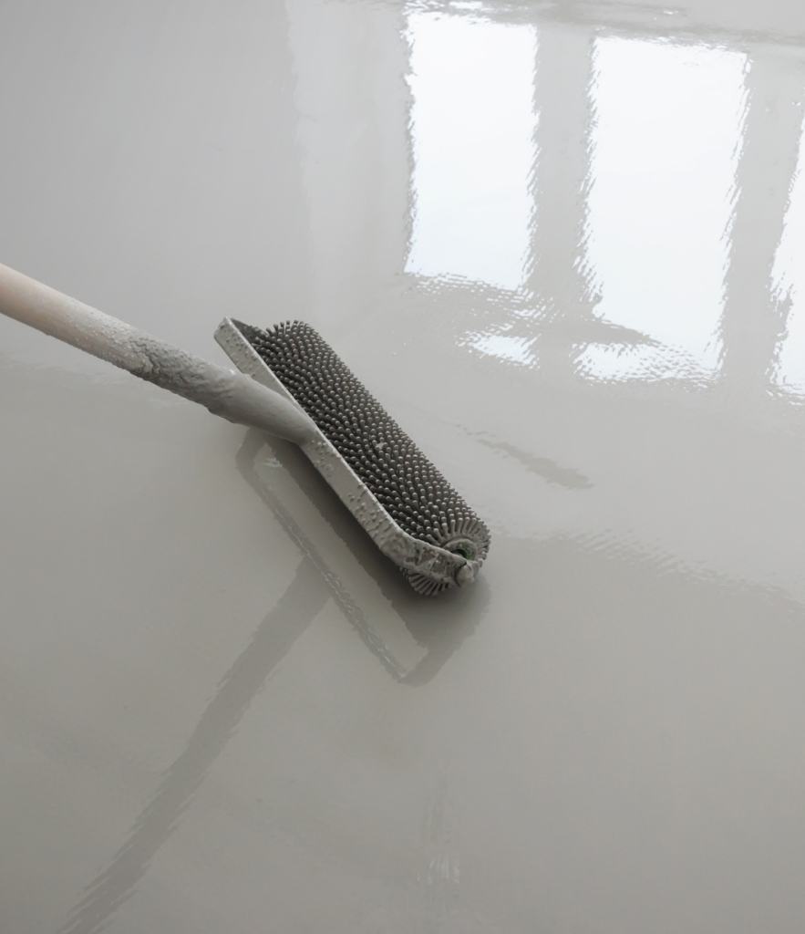 masy samopoziomujące